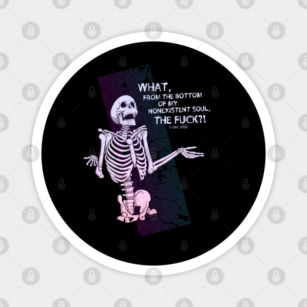 WTF Magnet by Tommy Devoid